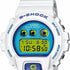 Reloj Analógico-Digital para Hombre Casio G-SHOCK DW-6900RCS-7ER - Correa de Resina Blanca con Esfera Azul