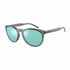 Arnette Gorgon AN4299 2786-25 Men's Sunglasses - Transparent Gray Frame, Light Azure Mirror Teal Lenses