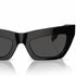 Burberry BE4405 3001/87 Women's Sunglasses - Black Frame, Dark Grey Lenses