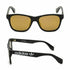 Adidas Originals OR0060-F 02G Unisex Sunglasses - Matte Black Frame, Brown Mirror Lenses