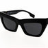 Burberry BE4405 3001/87 Women's Sunglasses - Black Frame, Dark Grey Lenses