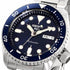 Seiko 5 Sports SRPD51K1 Men's Automatic Watch, Blue Dial, Stainless Steel Bracelet