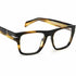 David Beckham DB 7020/BOLD KVI 51 Men's Eyeglasses - Striped Brown Acetate Frame