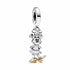 Pandora 792559C01 Disney 100th Anniversary Minnie Mouse Dangle Charm - Two-Tone