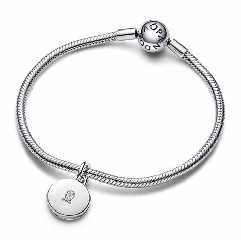 Pandora 793066C01 Openable & Engravable Love Locket Dangle Charm - Sterling Silver