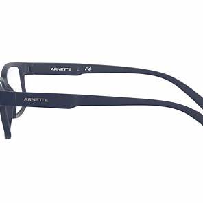 Arnette Bixiga AN 7175 2520 51 Unisex Eyeglasses - Matte Blue Frame, Transparent Lenses