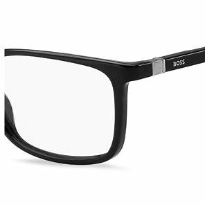 Occhiali da vista BOSS 1573 807 Uomo - Montatura nera, forma rettangolare