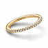 Pandora 162999C01-58 Sparkling Band Ring - 14k Gold-Plated, Size 58