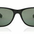 Replay RY598 58CS01 Unisex Wayfarer Sunglasses - Black Frame, Grey Lenses