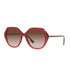 Burberry Vanessa BE4375 4018/13 Women's Sunglasses - Red Frame, Brown Gradient Lenses