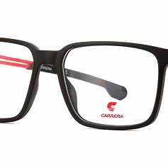 Carrera 4415 003-19 54 Unisex Eyeglasses - Matte Black Frame, Rectangular Shape