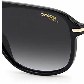 Carrera 279/S 2M2-9O Men's Sunglasses - Black/Gold Frame, Dark Grey Gradient Lenses