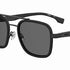 BOSS 1486/S 003-2K Men's Sunglasses - Matte Black Frame, Grey Lenses