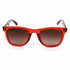 Carrera 6000/L 2NZ-D8 Unisex Sunglasses - Transparent Brick Frame, Brown Gradient Lenses, 50mm