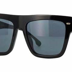 Carrera 3016/S 807-IR Women's Sunglasses - Black Frame, Grey Lenses