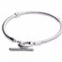 Pandora 599082C00-17 Moments T-Bar Snake Chain Bracelet - Sterling Silver, 17cm