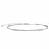 Recarlo N39SE001_155 18K White Gold Tennis Choker Necklace with Diamonds