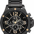 Armani Exchange AX1513 Men's Chronograph Watch - Black Stainless Steel Bracelet, Black Dial