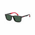 Carrera CA 8045/CS 003-UC A 53 Men's Sunglasses - Matte Black Frame, Green Polarized Lenses