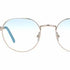 Chiara Ferragni CF 1012/BB HOT/K6 Women's Eyeglasses - Copper Gold Frame, Blue Light Filter Lenses