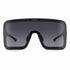 Carrera FLAGLAB 15 003/9O Unisex Sunglasses - Matte Black Frame, Dark Grey Gradient Lenses