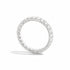 Recarlo R01GD738 Women's Diamond Eternity Ring - 18K White Gold, 1.60ct