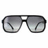 Carrera Victory C 01/S 807/WJ Unisex Sunglasses - Black Frame, Grey Shaded Polarized Lenses