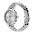 Reloj de acero inoxidable tono plateado para mujer Armani Exchange AX5170