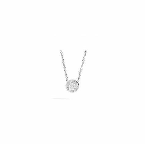 Recarlo P69SC001/035 18K White Gold Diamond Pendant Necklace