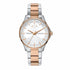 Reloj de acero inoxidable bicolor para mujer Armani Exchange AX5258