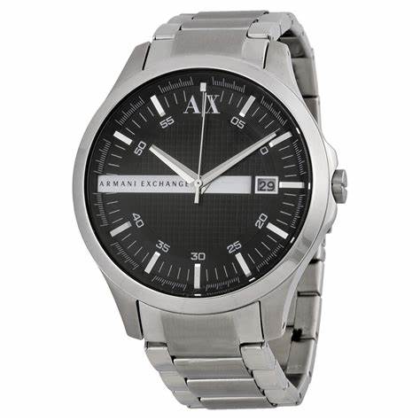 Armani Exchange AX2103 Men's Black Dial Stainless Steel Watch