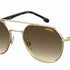 Carrera 303/S 06J-HA Unisex Sunglasses - Gold Havana Frame, Brown Gradient Lenses