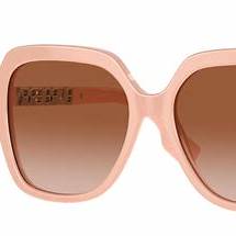 Burberry Joni BE4389 4061/13 Women's Sunglasses - Pink Frame, Brown Gradient Lenses