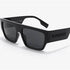 Burberry Micah BE4397U 3001/87 Unisex Sunglasses - Black Frame, Dark Gray Lenses