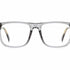 David Beckham DB 7115 KB7 54 Occhiali da vista da uomo - Montatura in acetato grigio trasparente