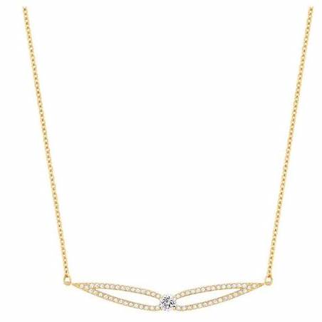 Swarovski 5149502 Creativity Necklace - Rose Gold-Tone Plated, Clear Crystal Pavé