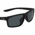 Nike Chronicle P CW4653 010 Unisex Rectangular Sunglasses – Matte Black Frame, Grey Polarized Lenses