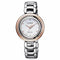 Reloj Citizen L Mae EM1130-83D Eco-Drive para mujer - 26mm Esfera nacarada, brazalete acero