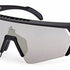 Adidas SP0063 02G Unisex Sport Sunglasses - Matte Black Frame, Brown Mirror Lenses