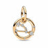 Pandora 762707C01 Taurus Zodiac Dangle Charm - 14k Gold-Plated