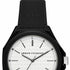 Reloj para hombre Armani Exchange AX4600 con correa de silicona negra