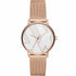 Reloj de malla en tono oro rosa para mujer Armani Exchange AX5550 Lola