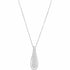 Swarovski 5124325 Cycle Small Pendant Necklace - Rhodium-Plated, Clear Crystal Pavé