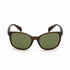 Adidas SP0011 49N Unisex Sunglasses - Matte Dark Brown Frame, Green Lenses