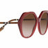 Burberry Vanessa BE4375 4018/13 Women's Sunglasses - Red Frame, Brown Gradient Lenses