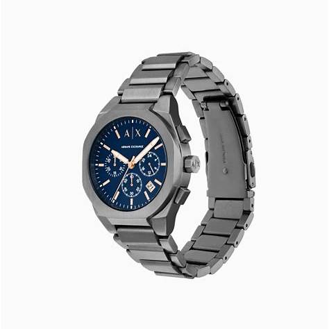 A|X ARMANI EXCHANGEArmani Exchange AX4182 Men's Chronograph Gunmetal Stainless Steel WatchWATCHESEcecile