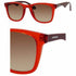 Carrera 6000/L 2NZ-D8 Unisex Sunglasses - Transparent Brick Frame, Brown Gradient Lenses, 50mm