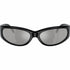 Arnette Catfish AN4302 2900-Z3 Men's Sunglasses - Recycled Black Frame, Silver Polarized Lenses