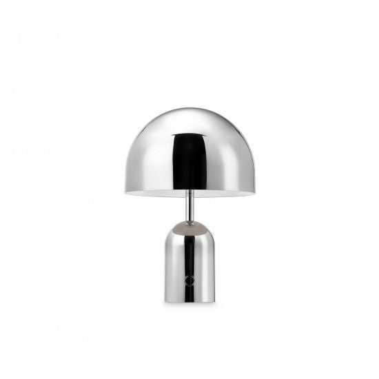 Tom Dixon Campana LED portatile argento