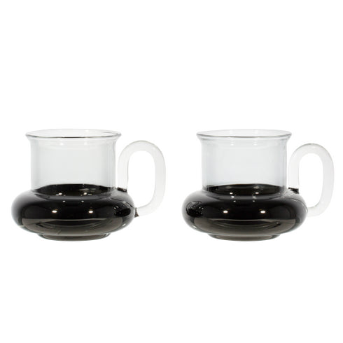 Tom Dixon Bump Tea Cups Black X 2